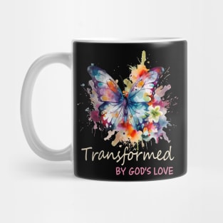 Christian God Is Not Dead Butterfly Gift For Men Women Mug